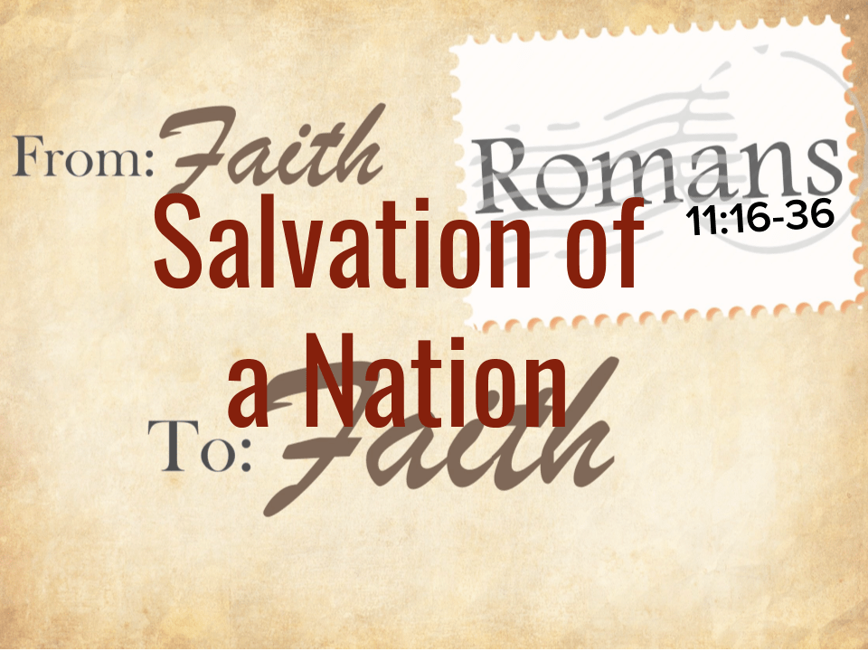 Salvation of a Nation